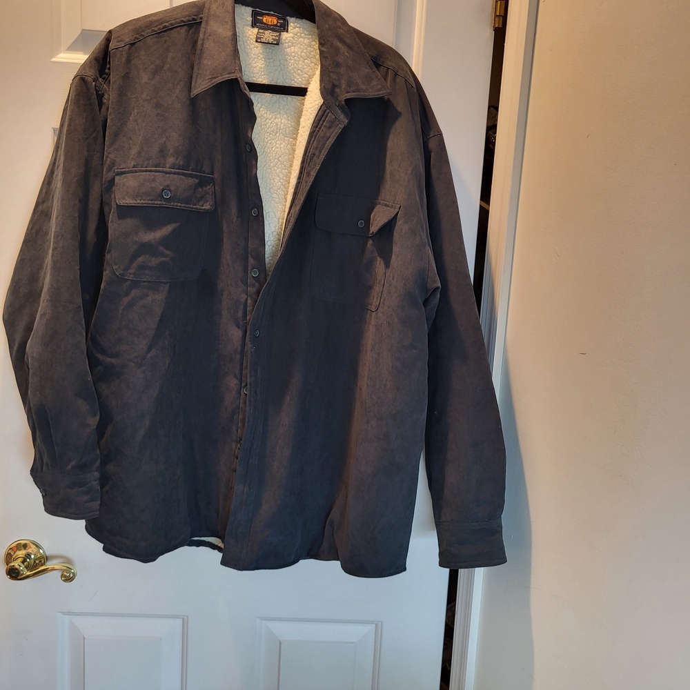 Route 66 Dark Gray Shirt Jacket